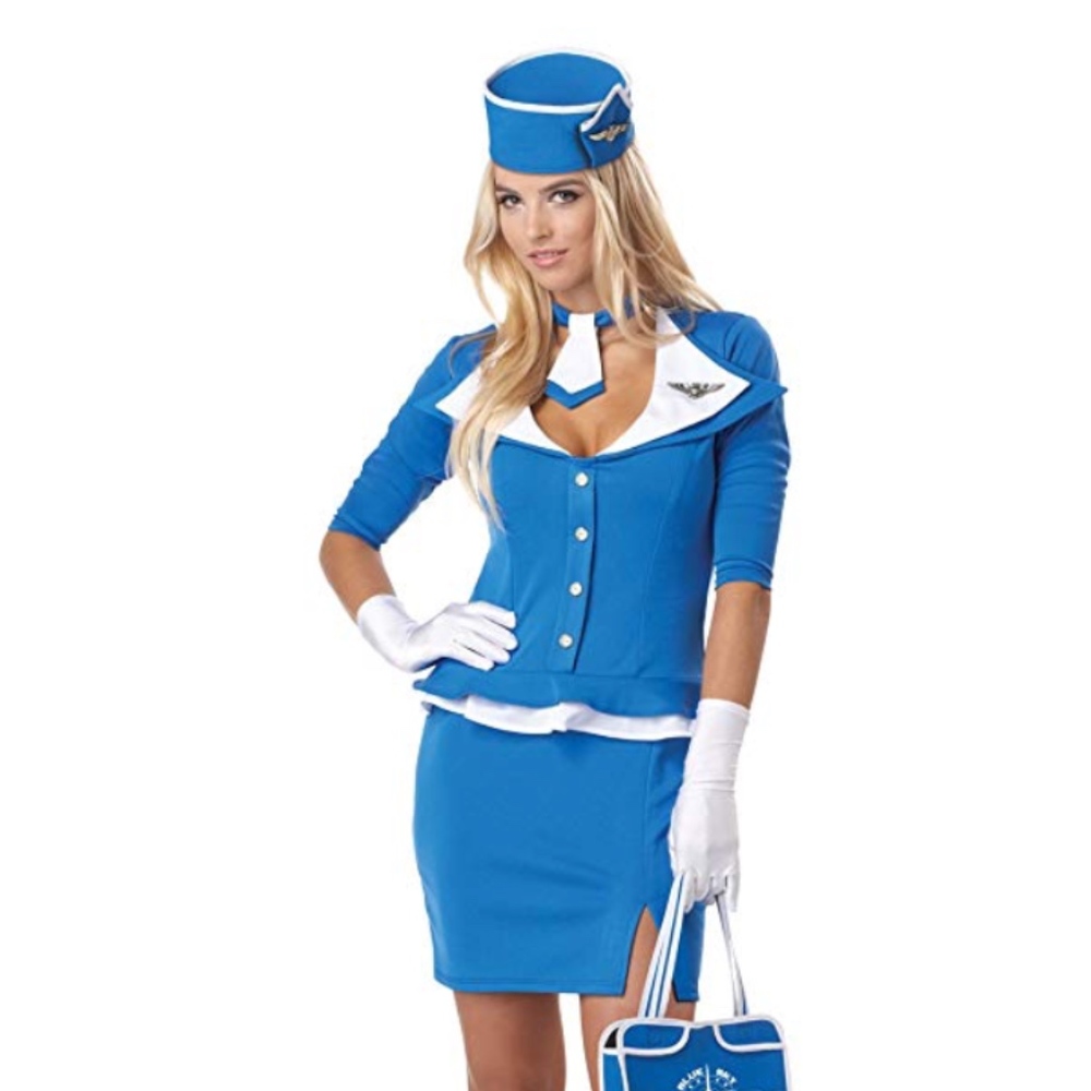 PanAm style flight attendant costume Size Medium